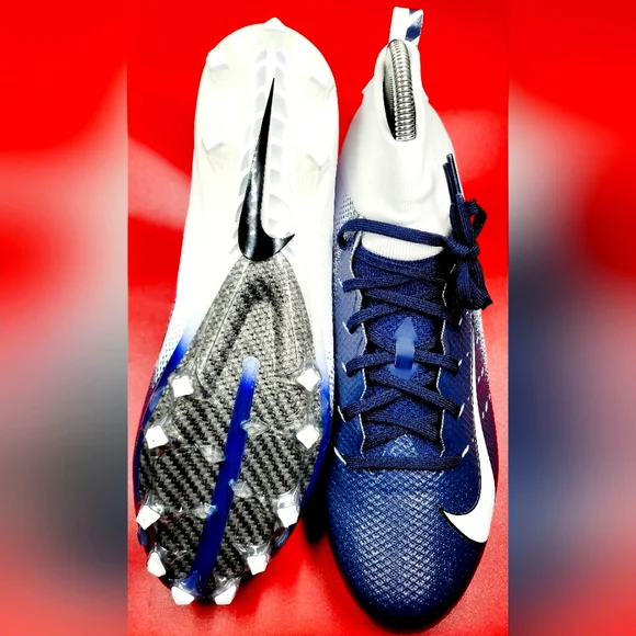 Nike Vapor Untouchable Pro TD 3 White Navy BlueFootball Cleats Sz13 AO3021-102